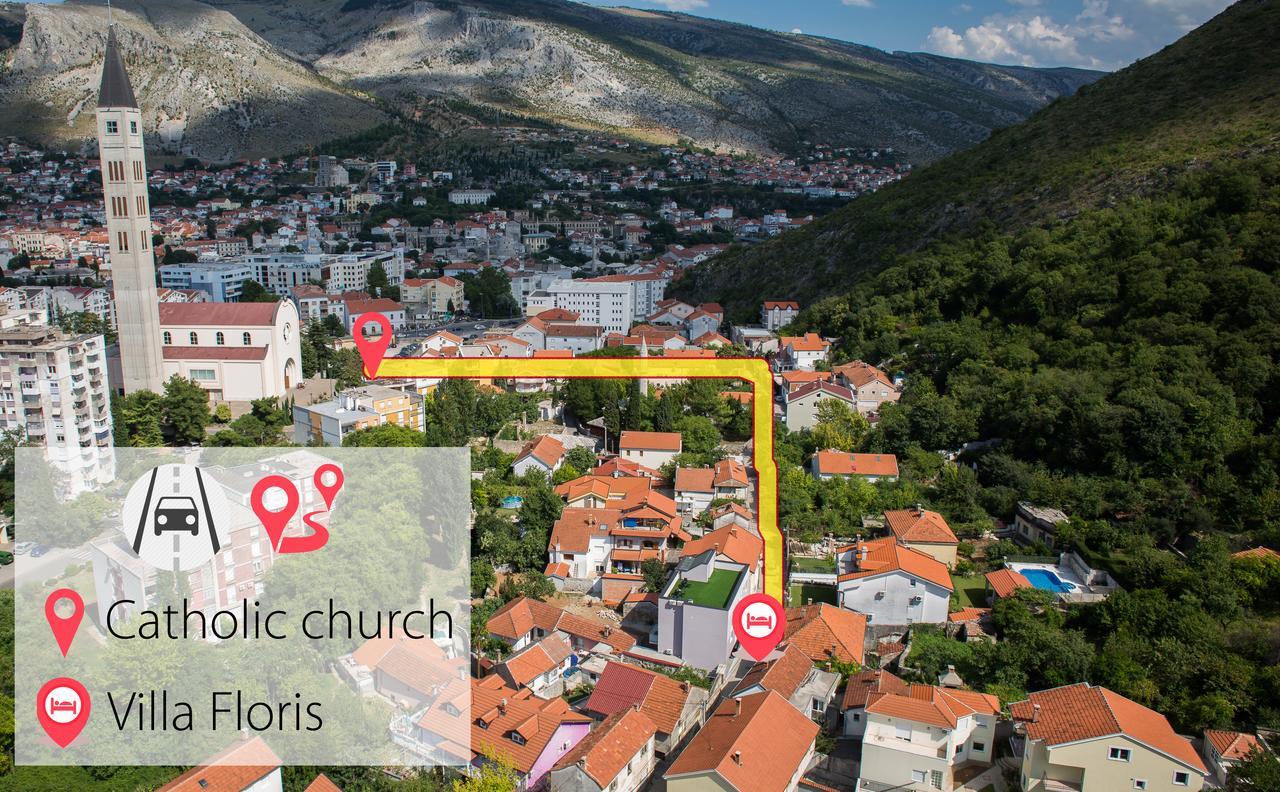 Villa Floris Mostar Exterior foto